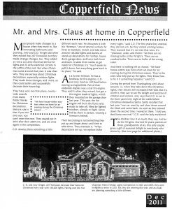 copperfield news dec 2011 p 1